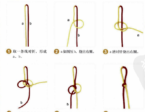 史上最全的手绳手链基本编法(最简单的手链编法细绳)图6