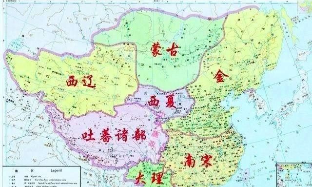 宋朝是大一统王朝还是割据势力(辽国 金国 西夏是现在的哪里)图6