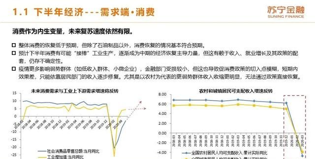 2020年上半年和下半年经济形势的变化体现在哪些方面?图8