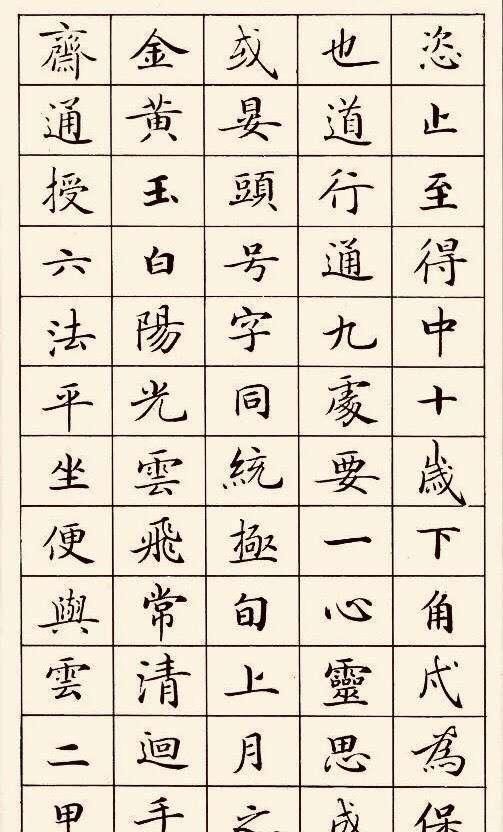 字帖是蝇头小楷,临写多大的字才最合适呢图2