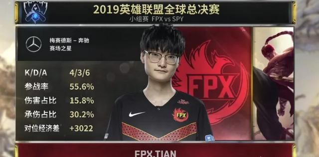 FPX逆袭SPY迎来首胜小天盲僧一己之力拯救队伍获个人S赛首个MVP，如何评价图5