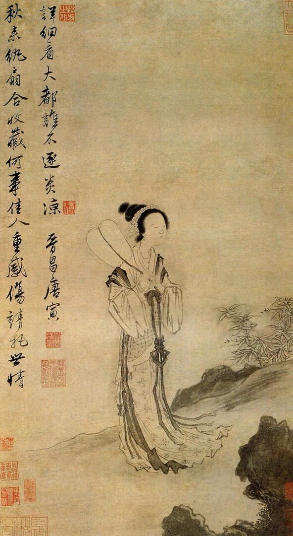 绘画作品的内容中，为什么国画大多是动、植物和山水，而油画就总是一些漂亮的女人图7