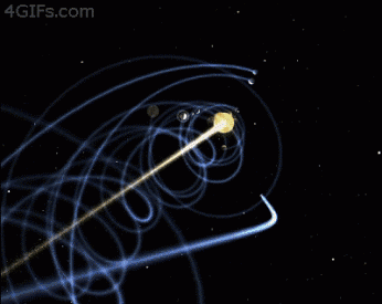 地球是漂浮在宇宙中不停地自转(地球自转人类头朝下)图5