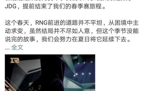 rng季后赛输给jdg后都在干什么