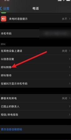 中国电信号码怎么设置号码呼叫转移
