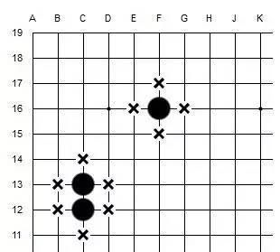 围棋盘纵横线各几条