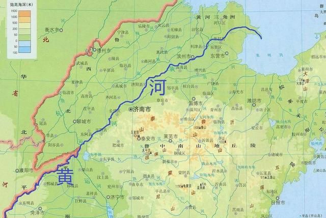 历史上，为什么黄河在山东省境内会改道了呢图4