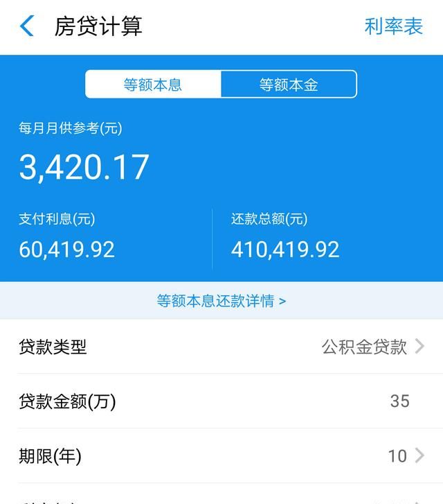 买55万的房子,首付20万,月供多少图7