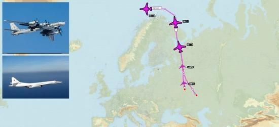 俄军机拦截美国B52-H战略轰炸机图3