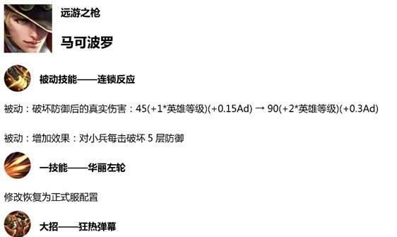 马可波罗加强一周后，胜率依旧倒数第一，KPL优先级也并不高，强度是否被过分高估了图4