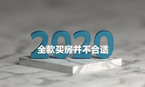 2020年全款买房合适吗图5